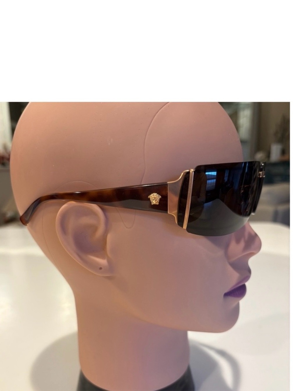 Vintage Versace MOD. 2027 1070/73 tortoise shell, rimless